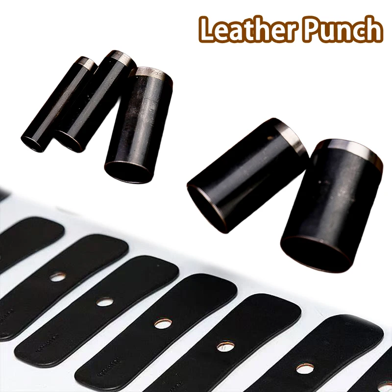 

1-15mm Round Hole Punch Leather Hole Punch Handmade DIY Craft Hole Punch Tools Hollow Punch Cutter Tool Set with Storage Case