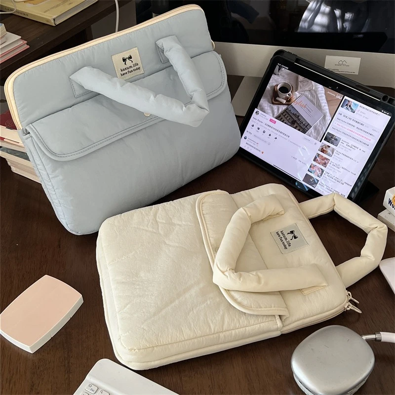 Cute Laptop Bag 9.7-11 Inch Pouch Suitable for Dell Xiaomi Lenovo Samsung Macbook Air 13 Pro 14 15 16 Inch Notebook
