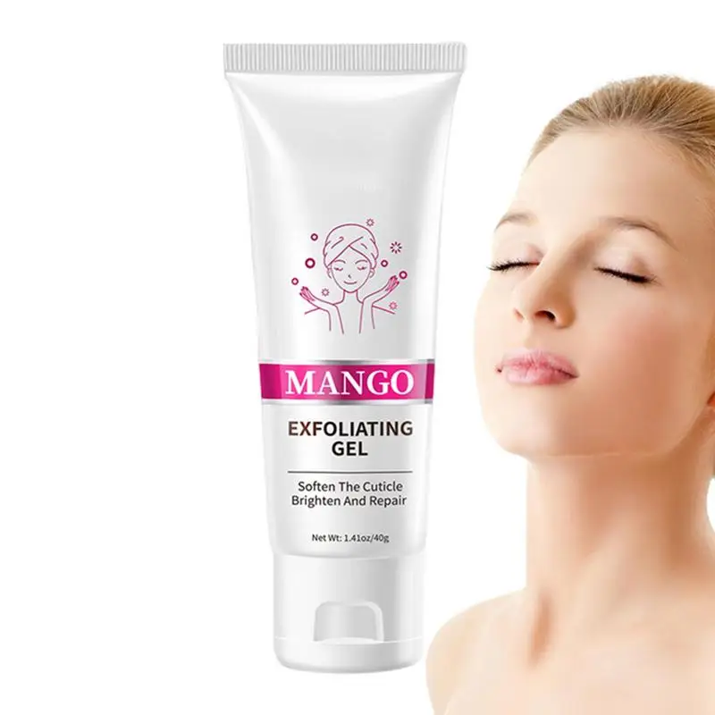 

Peeling Gel For Face Moisturizing Mango Oil Face Exfoliator Skin Scrub And Face Exfoliant Face And Body Cleansing Scrub Gel Skin