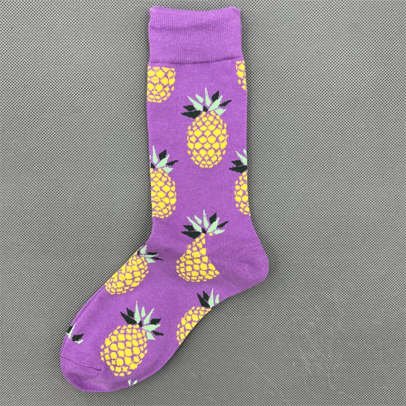 Happy Socks Women's Unisex Combed Cotton Sock Cherry Strawberry