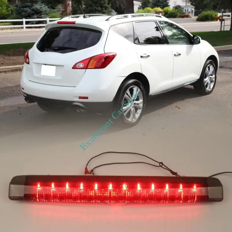 LED Third Brake Light Replacement 26590-1AA0A Shock Resistant Car Tail Lights Simple Installation for Japan Vehicle 2008-2014