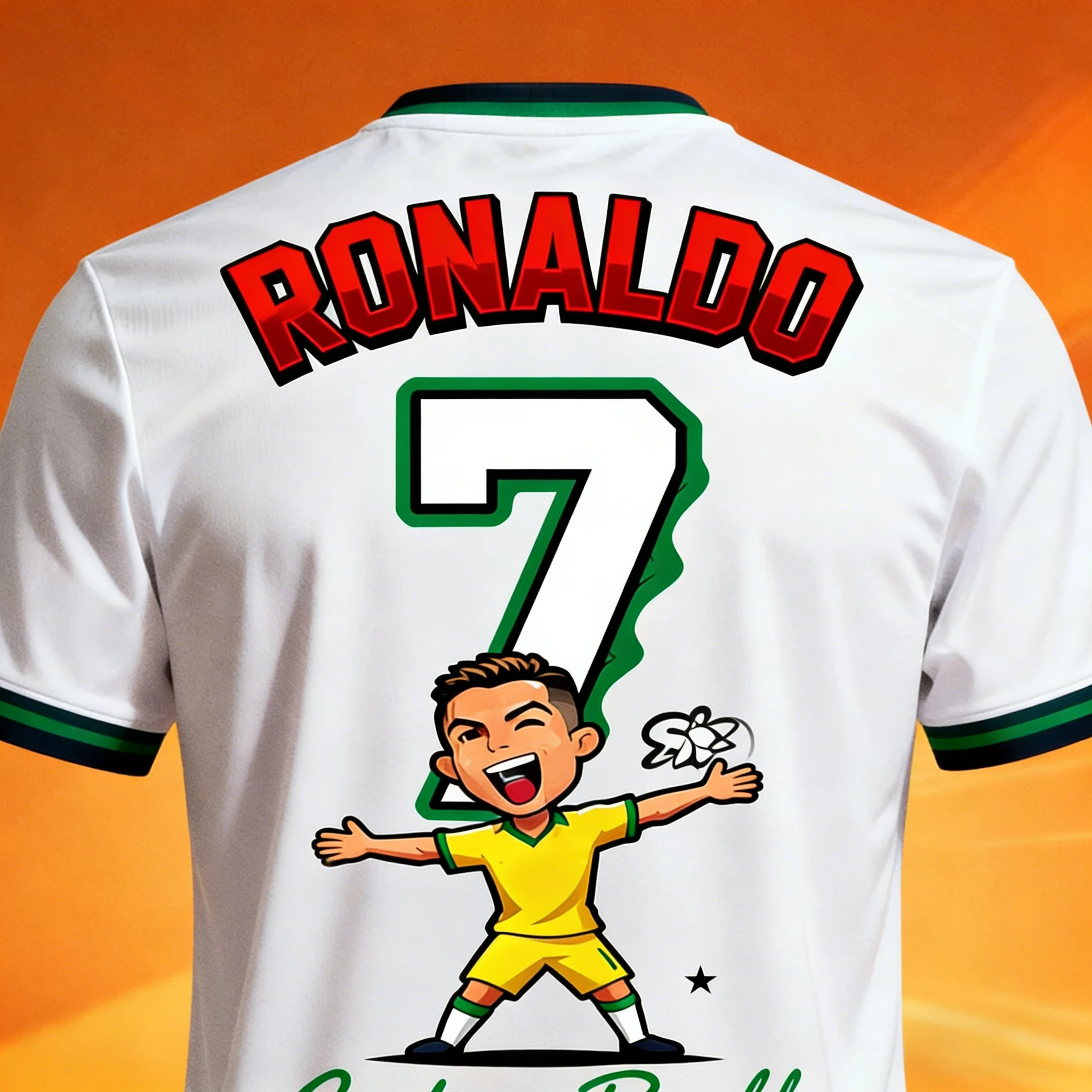 

2026 The New Ronaldo Football Superstar Men's Fan Commemorative Sweatshirt Is Breathable, Sweat-wicking and Quick-drying