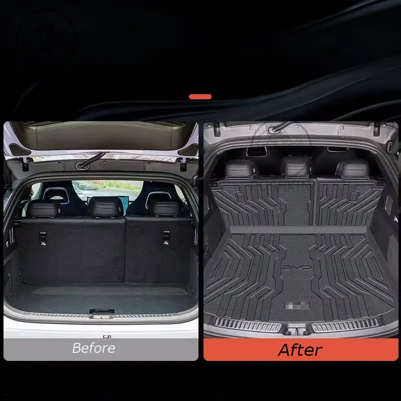 Tailored Boot Liner Tray For BYD Sea lion 07 Sealion 7 2024 2025 Car Rear Trunk Cargo Mat Sheet Carpet Mud Protector Waterproof
