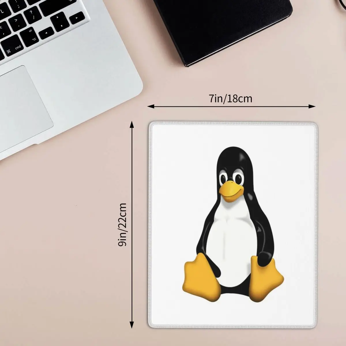 Tux Linux Mascot Mouse Pad Computer Keyboard Mouse Mat Gamer PC Laptop Desk Mat Office Accessories