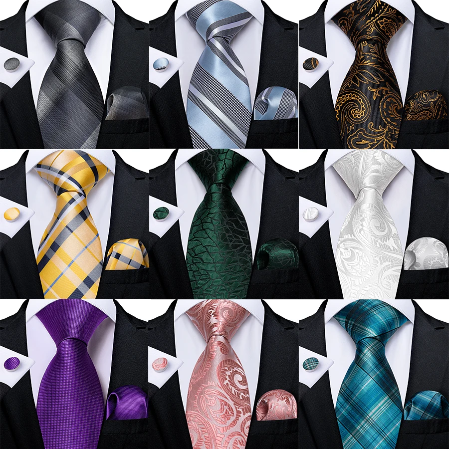 160cm エクストラロング メンズネクタイセット ハンカチ カフスボタン 結婚式 プロム クラバット 8cm ビジネス 高級ネクタイ 男性へのギフト