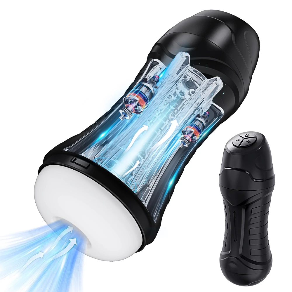 Automatic Sucking Male Mastubator Blowjob Masturbation Equipment Machine Sex Toys Adult Goods for Men Man Masturbators Cup