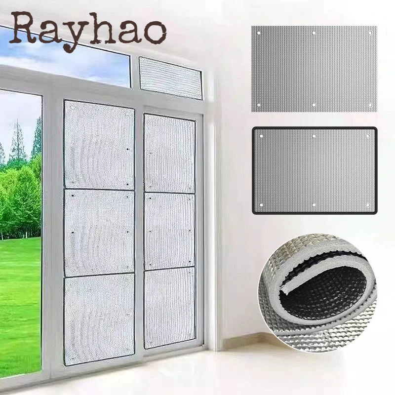 

Auto Window Glass Shading Film Aluminum Foil Sun Shade Protector Pad Room Office Sunshine Room Insulation Film Anti UV Sunshade