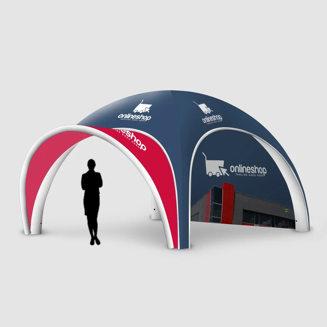 Retardant Flame Outdoor Advertisement Cheap Store Dome Event Tent Advertising Inflatable Outdoor Event Air Inflatable Tent