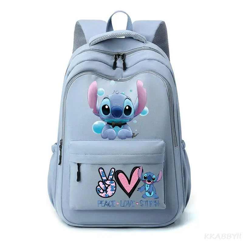 Lilo And Stitch Backpack Multifunction Laptop Waterproof Teens Backpacks Male Female Outdoor Luggage Bag Mochilas