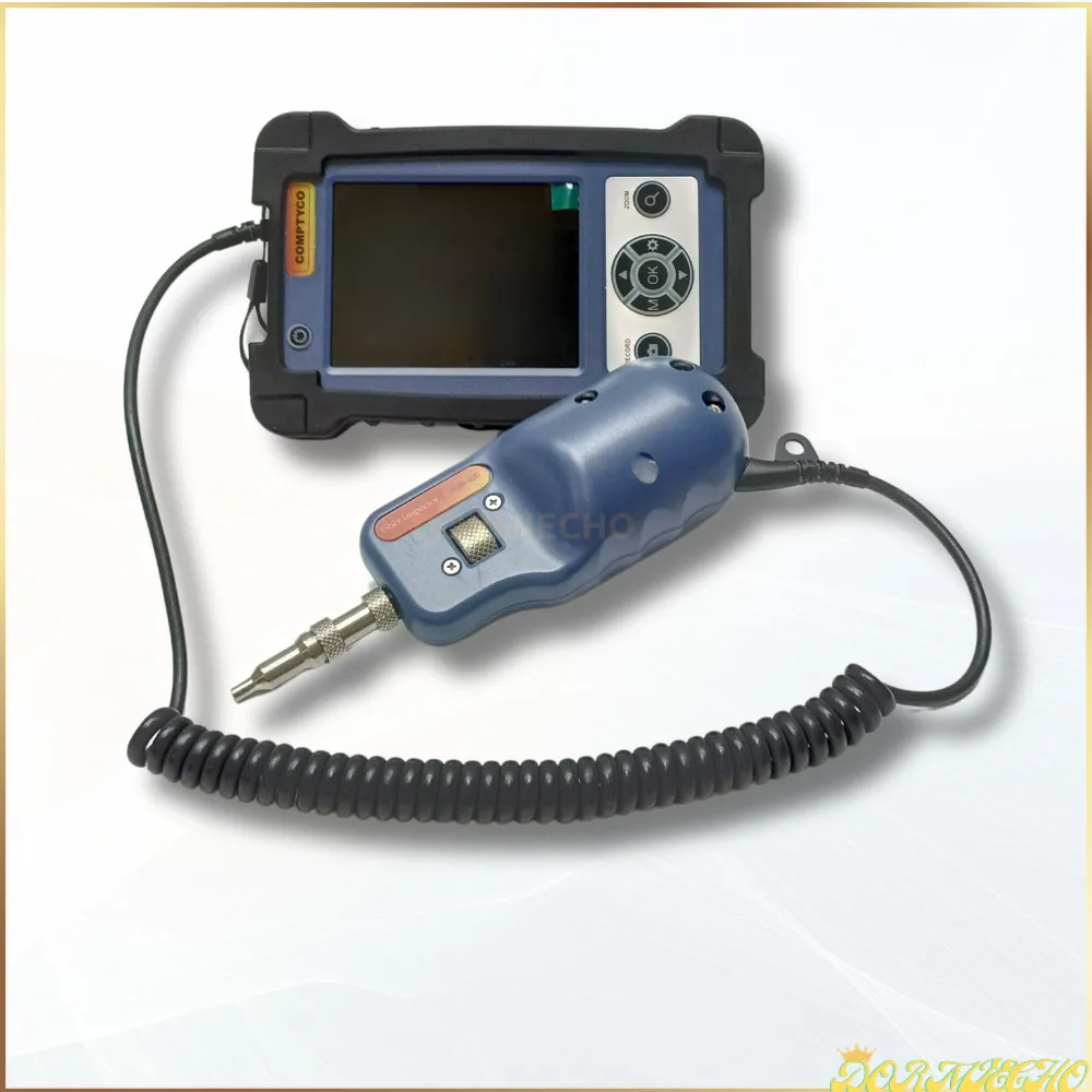 

AUA-400 Fiber Optic Inspection Microscope Probe Support UPC And APC With 3.5 Inch Display Screen Monitor FTTH