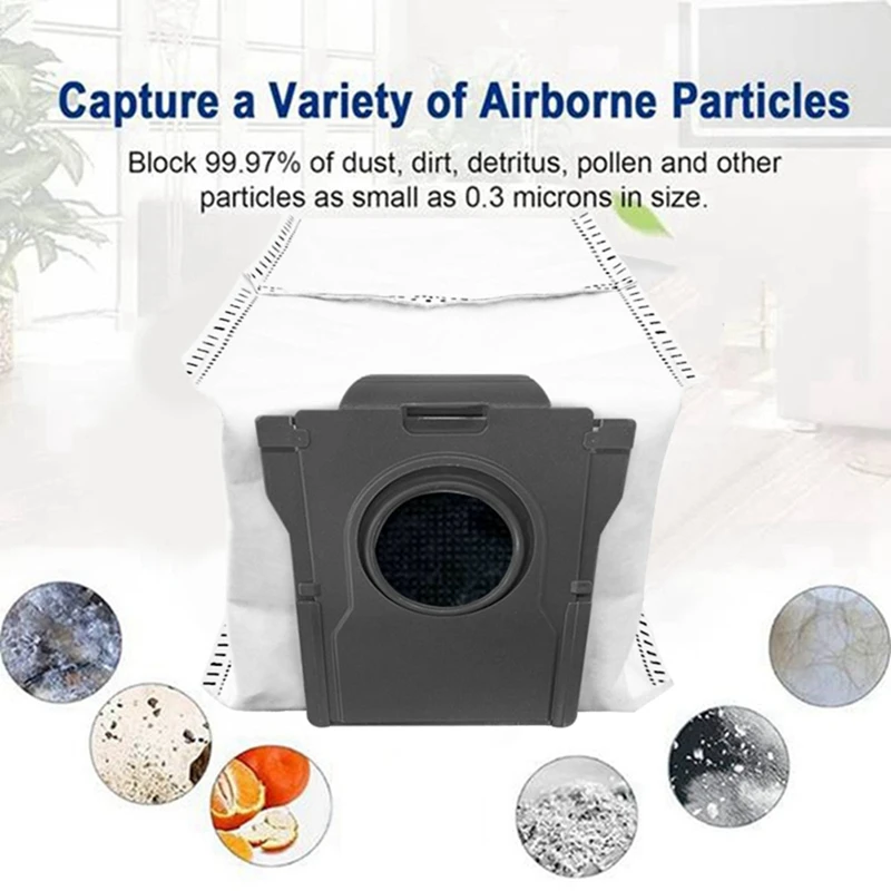 36PCS Kit di accessori per Dreame X50 Ultra / S40 Enhanced Edition Accessori per aspirapolvere Spazzola laterale principale Filtro Mop Sacchetto per la polvere