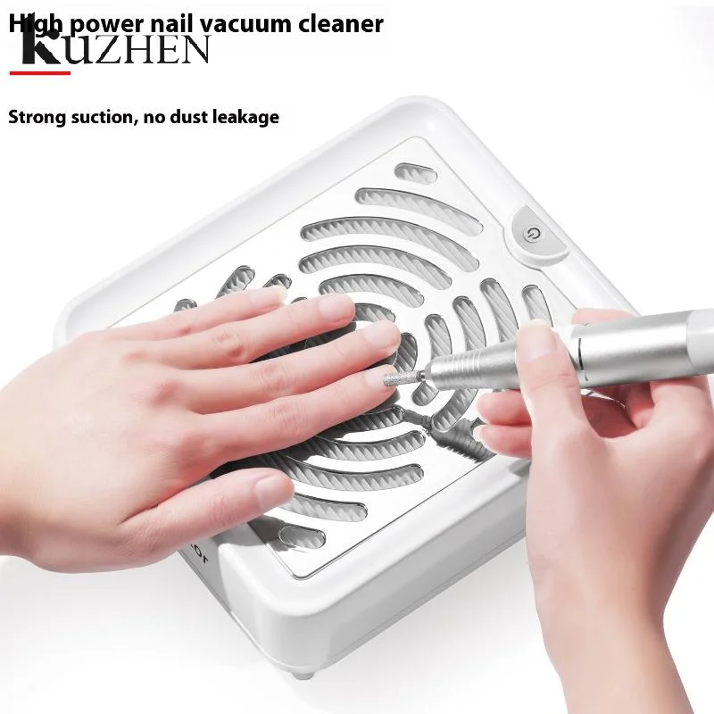

36000 RPM Super Suction Nail Dust Collector Powerful Nails Dust Extractor Nail Art Manicure Fan Vacuum Cleaner And Filter