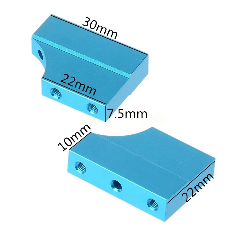 102005 (02128) الألومنيوم حامل المحرك HSP ترقية أجزاء ل 1/10 مقياس RC سيارة نك سونيك نيترو 94102 نماذج التحكم عن بعد