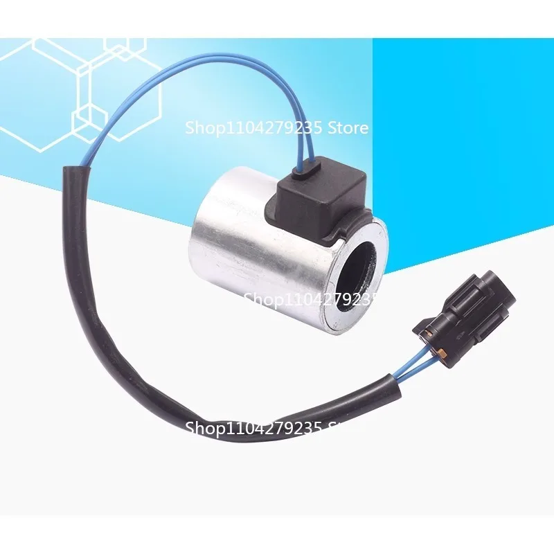 مناسبة لملحقات الحفارة XCMG 75 المكونات الصغيرة الملف اللولبي صمام لفائف الأساسية سريع/بطيء والعتاد السفر الطيار قفل أمان لفائف #4