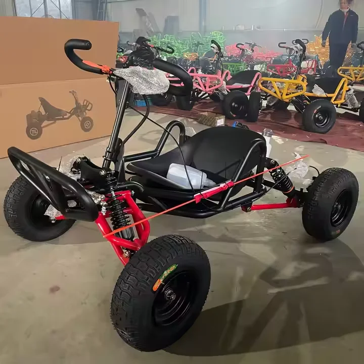 4inch 90CC Petrol-Powered Kart Engine Off-Road Racing Top Speed Suitable For Backyard Play And Off-Road Riding