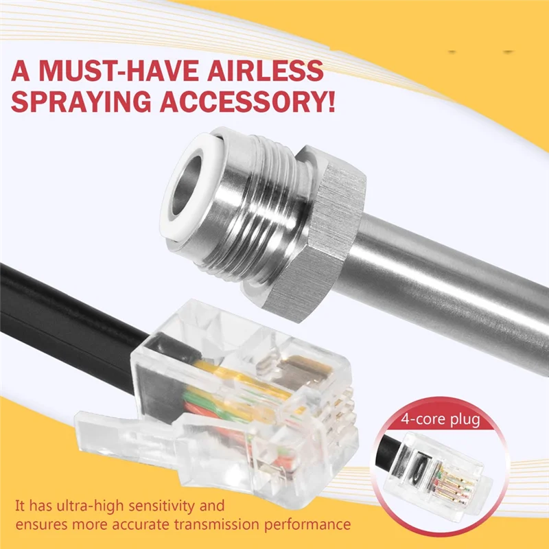 

704492 Airless Sprayer Pressure Transducer Sensor For Impact 440 540 640 740 840 Series Sprayer