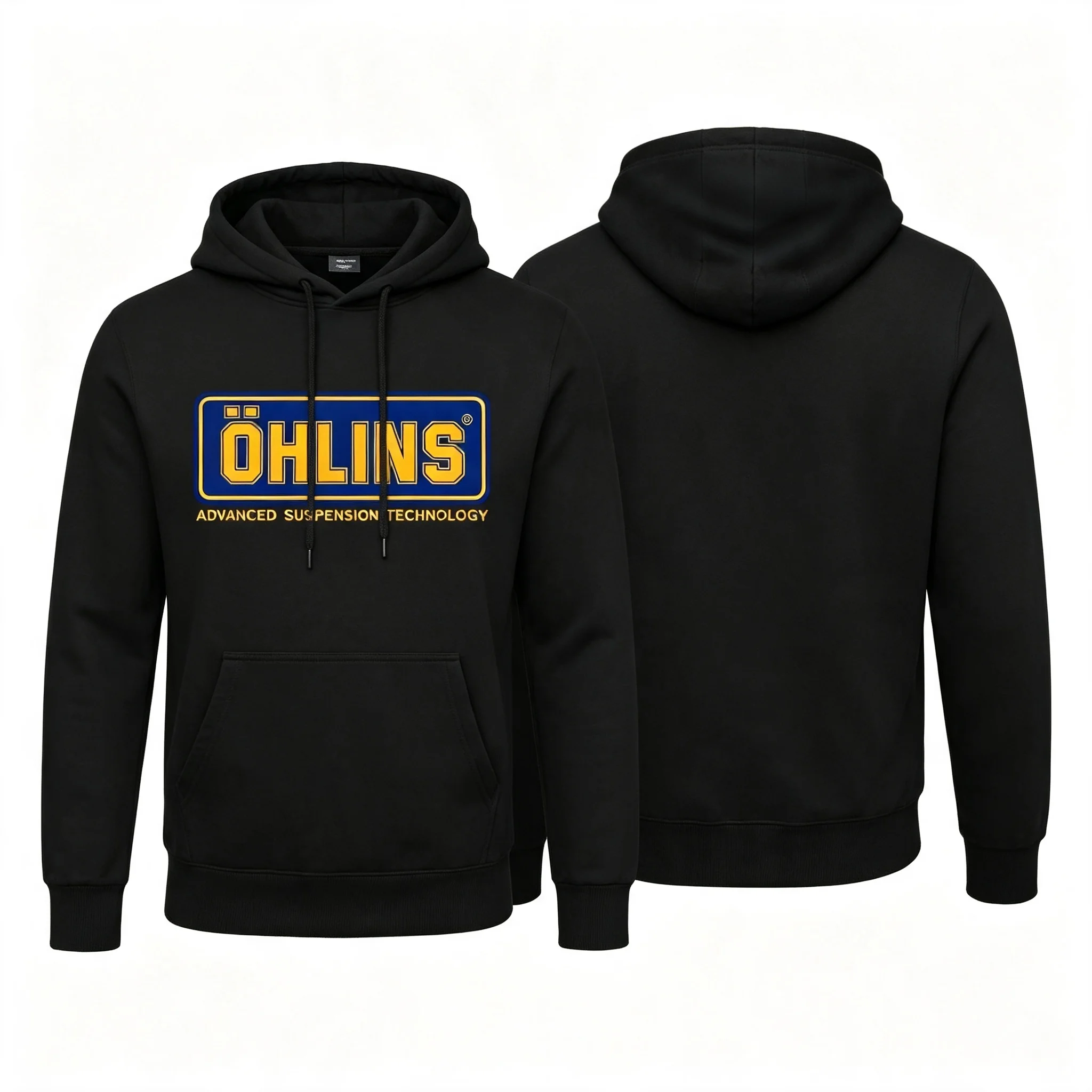 Herren Ohlins Shock Suspension Auto Motorrad Sport Racing Hoodie Herbst Casual Oversized Herren-Hoodie – Detail 17