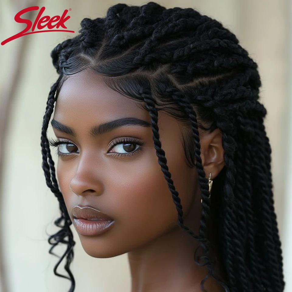 Sleek Afro Kinky Bulk Human Hair Bundles For Braiding 1 Bundle 50g/pc Natural Color Braids Hair QVR No Weft Remy Brazilian Hair