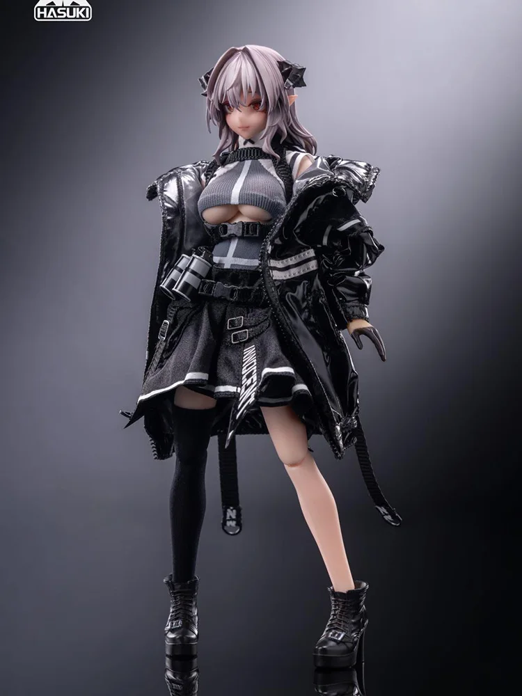 PA009 1/12 Charmosa Freira Mágica Friede Mobile Suit Girl Action Figure Estática Espada Longa Ornamento 6 "Estatueta HASUKI Pocket Art