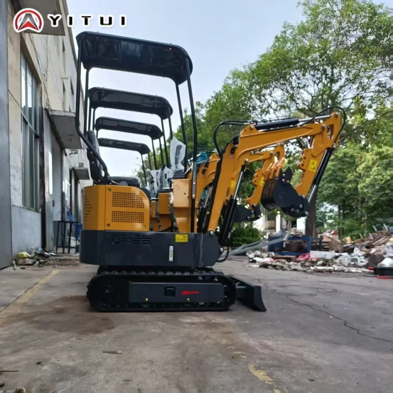 حفار صغير حقيبة صغيرة مع محرك كوبوتا 2 طن جرار زراعي Ce Epa Euro 5 معتمد مخصص لإكسسوارات الحديقة