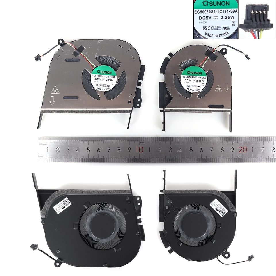 Laptop Cooling Fan for Asus VivoBook Pro 15 OLED K3500 M3500Q