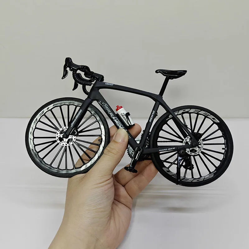 Nowy 1:8 Mini aluminiowy model roweru Diecast wielokolorowy górski palec metalowe rowery odlewania ciśnieniowe kolekcja symulacyjna prezenty zabawki