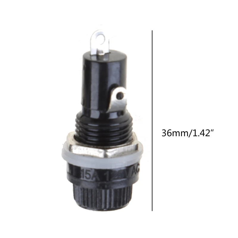 F92C 10 PCS 250V 13A Электрическая панель монтированная 5x20 мм держатель предохранителей для радио Auto St St