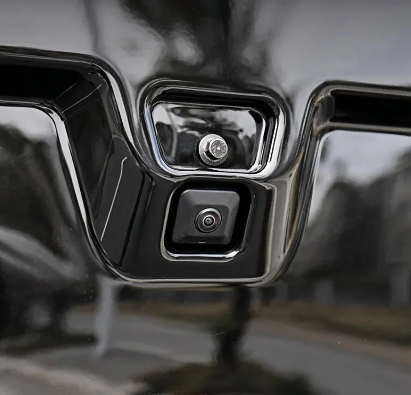 صالح ل GWM Haval H9 2024 سيارة الباب الخلفي Mecha الغيار الإطارات غطاء للحماية سيارة على الطرق الوعرة غطاء الإطار الاحتياطي أجزاء الديكور الخارجي #5