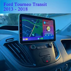 9'' Android 14 8G Ram Car Auto Radio Stereo Music Video PC Tablet Headunit For Ford Tourneo Transit Custom 2013 - 2018 CarPlay