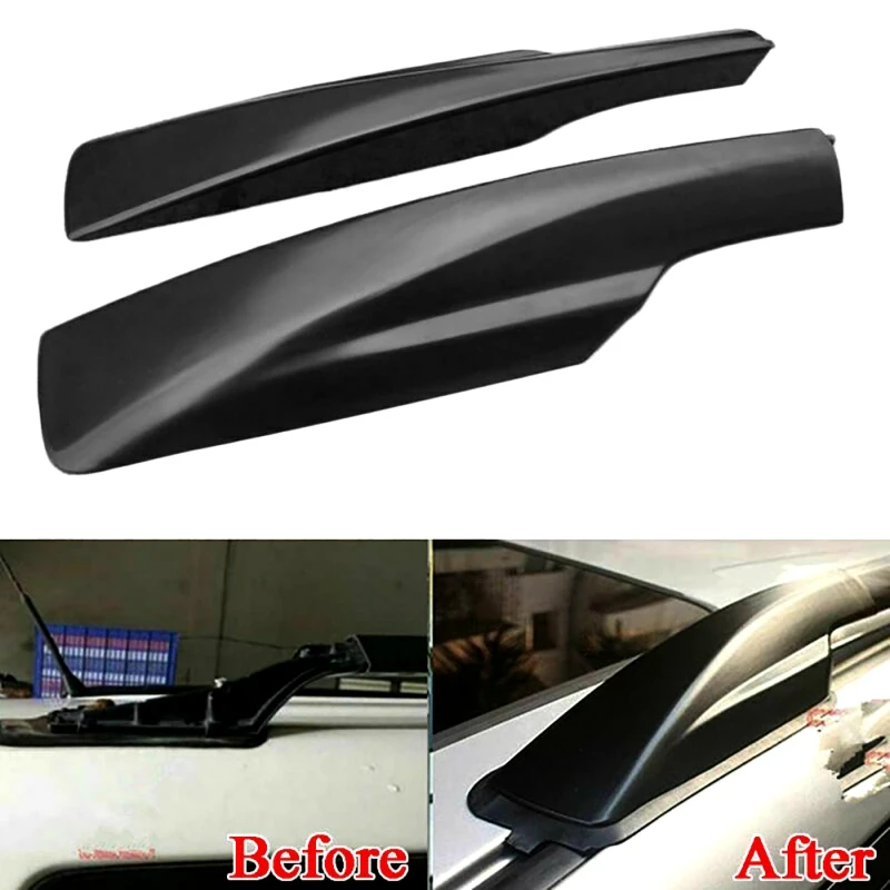 4pcs Car Roof Rack Cover Bar Rail End Shell Cap for Toyota RAV4 XA30 2006-2012