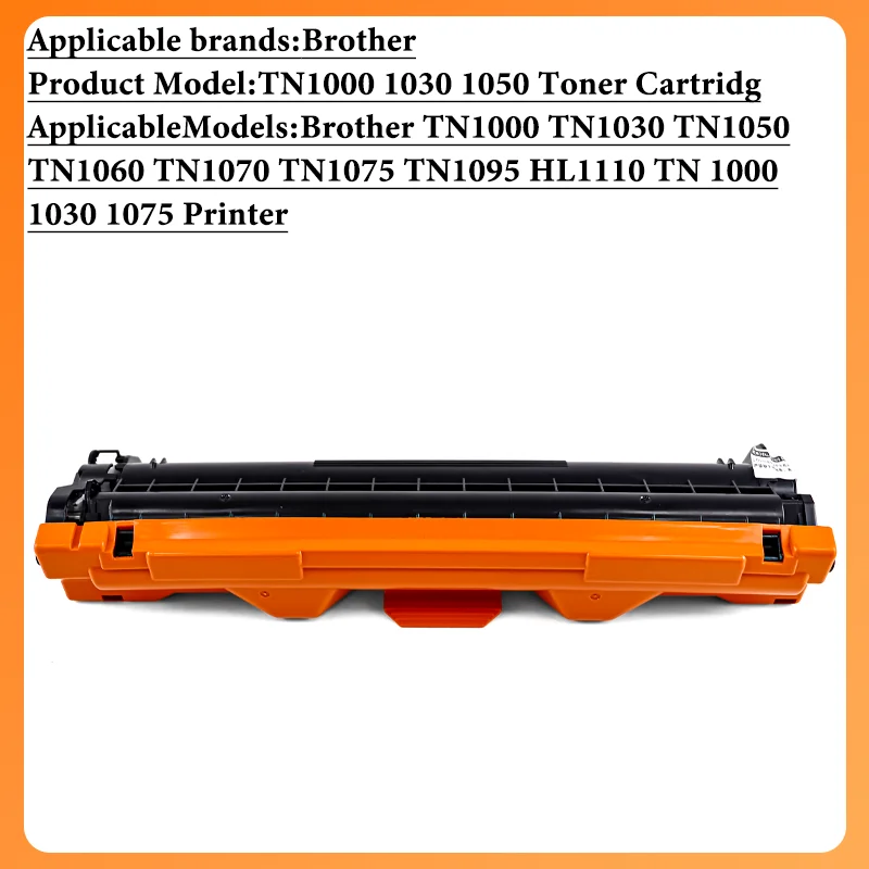 TN1000 1030 1050 Toner Cartridg Compatible For Brother TN1000 TN1030 TN1050  TN1060 TN1070 TN1075 TN1095 HL1110 TN 1000 Printer