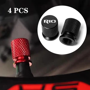 4 buah Penutup Batang Pelek Ban Roda Mobil Paduan Aluminium Penutup Debu Udara Tahan Air untuk Aksesori Mobil Kia rio 10 miniatur kia stonic penjualan terbaik 2019 - №