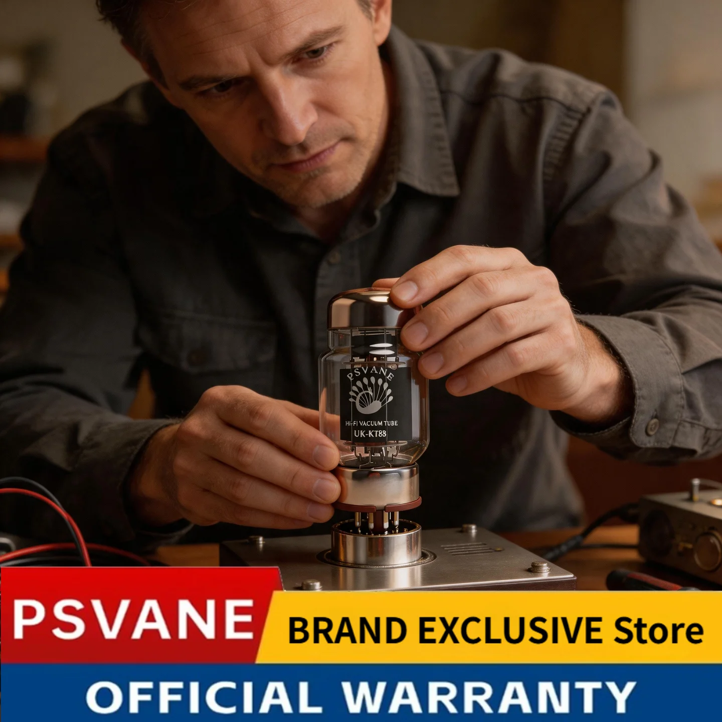 

PSVANE UK KT88 Vacuum Tube Replace 6550 KT88C For Hifi Tube Amp DIY Upgrade