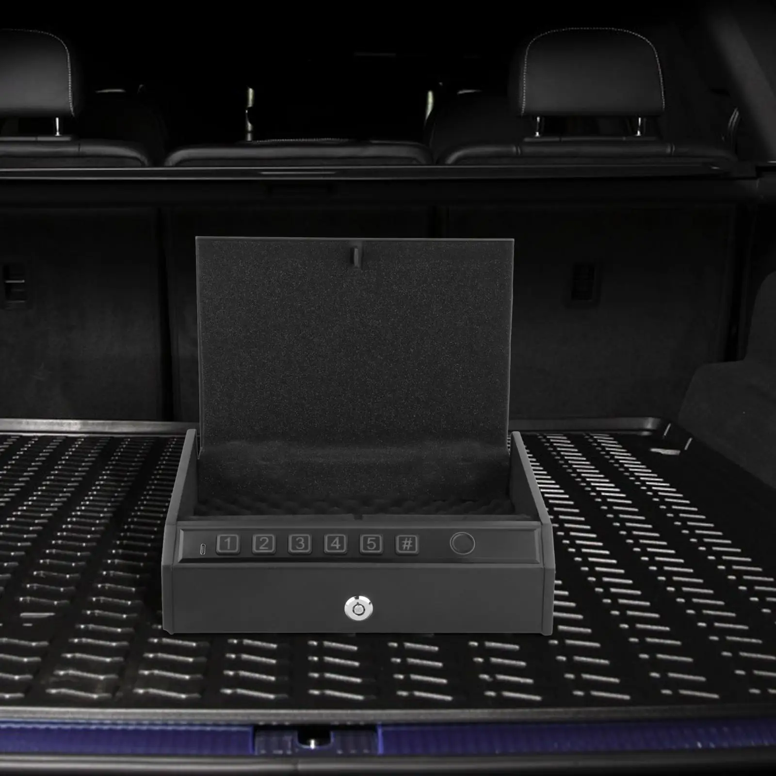 Portable Safe, Security Case, Quick Access Storage Box, Mini Insurance Storage