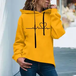 Winter Hoodie Drawstring Sweatshirt Keep Warm Plush Women Winter Hoodie Women Winter Hoodie Female Clothes