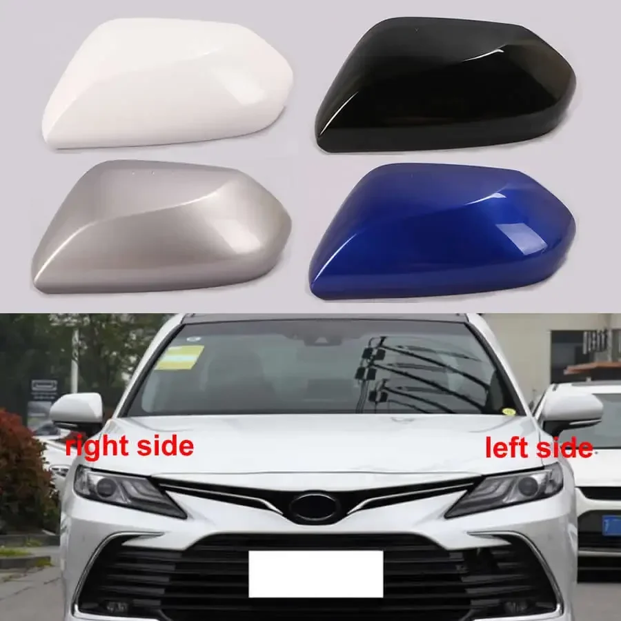 

For Toyota Camry 8th 2018 2019 2020 - 2022 Car Accessories Rearview Mirrors Cover Rear View Mirror Shell Housing Color Painted