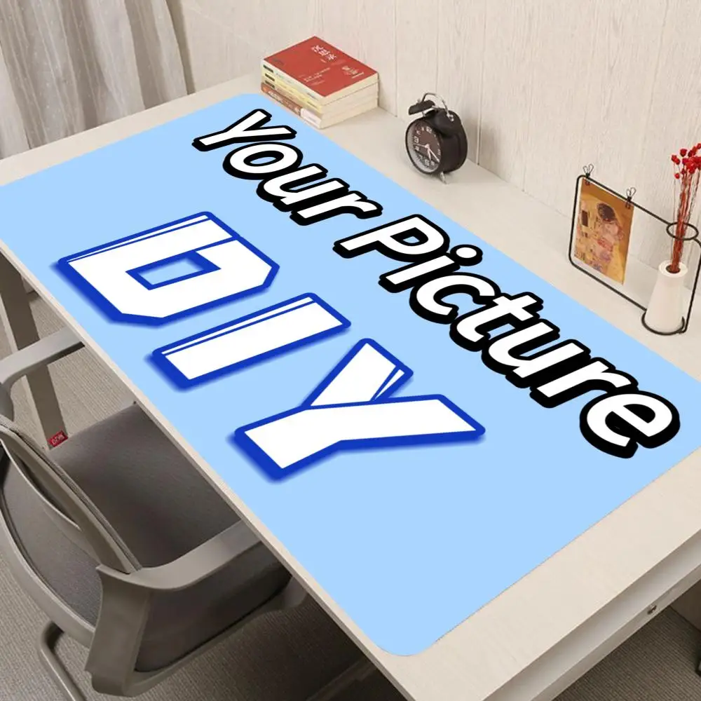 Custom Print DIY Mouse Pad 900x400mm HD Print desk accessories  Mousepad PC Computer Gaming Lock Edge Mousepad XXL Non-slip Mat