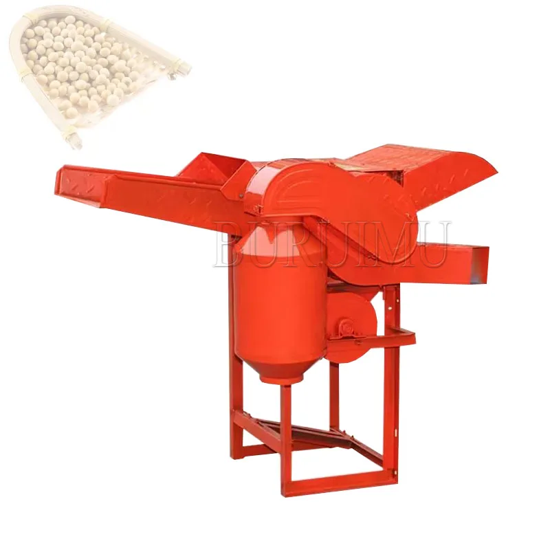 Small Household Rice Wheat Grain Multiple Crops Thresher Millet Soybean Rapeseed Sorghum Threshing Machine