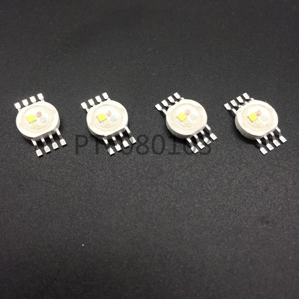 RGBW (RGB+W) 4*3W 12W LED Lamp Emitter Diodes For Stage Lighting High Power LED 45mil Epistar LED Chip