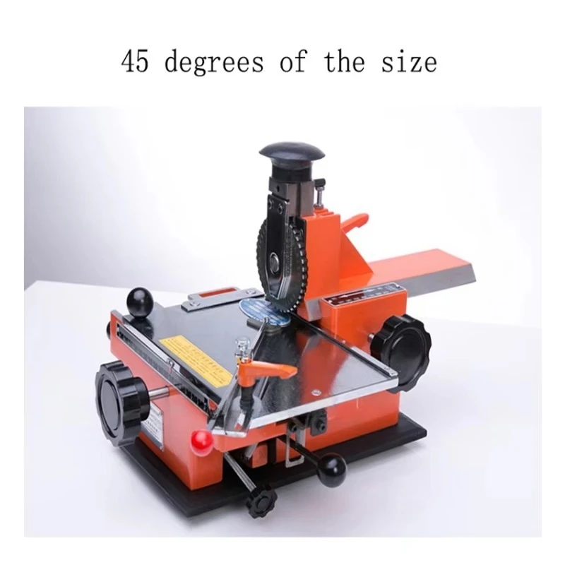 Semi-automatic Manual Marking Machine Aluminum Label Coding Machine Equipment Parameter Label Printer