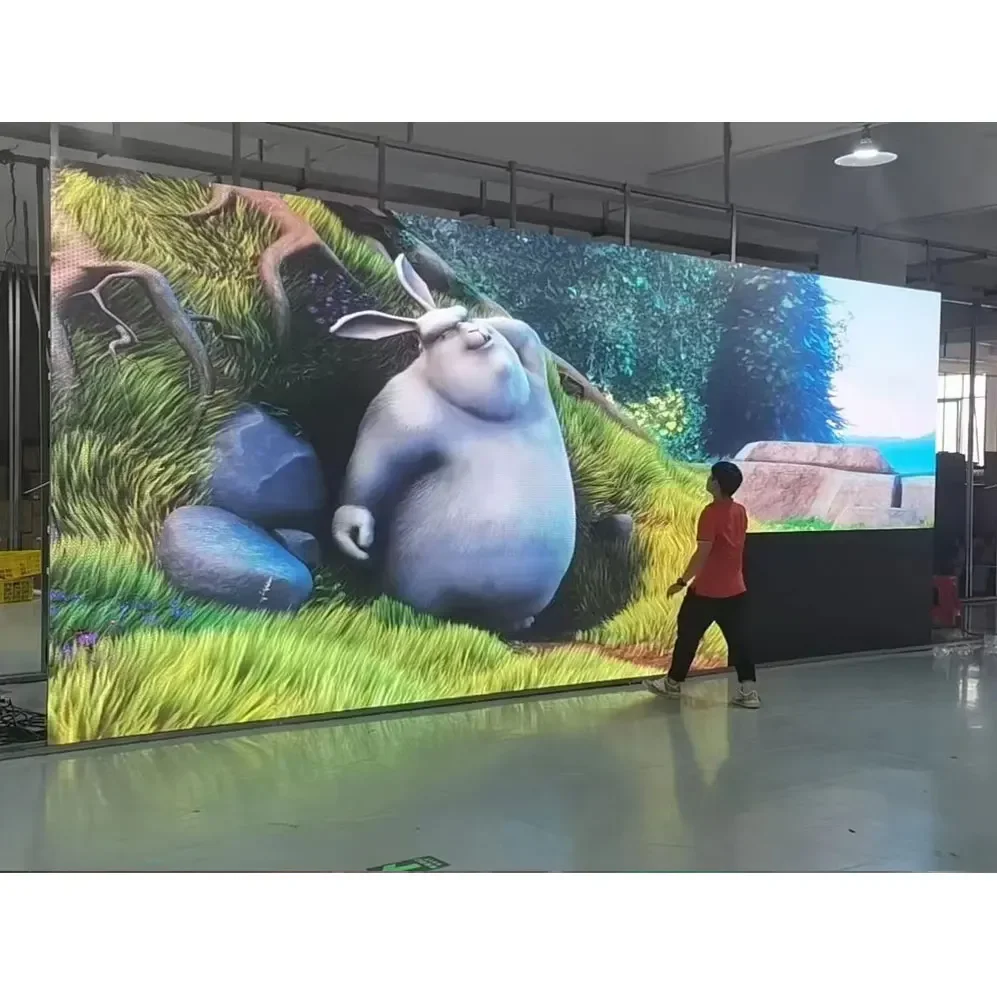 Wholesale 3D 4K Full Color Led Screen Panel Outdoor Video P2.5 P3 P4 P5 P6 Led Poster Storefront Display Advertising Led Screen