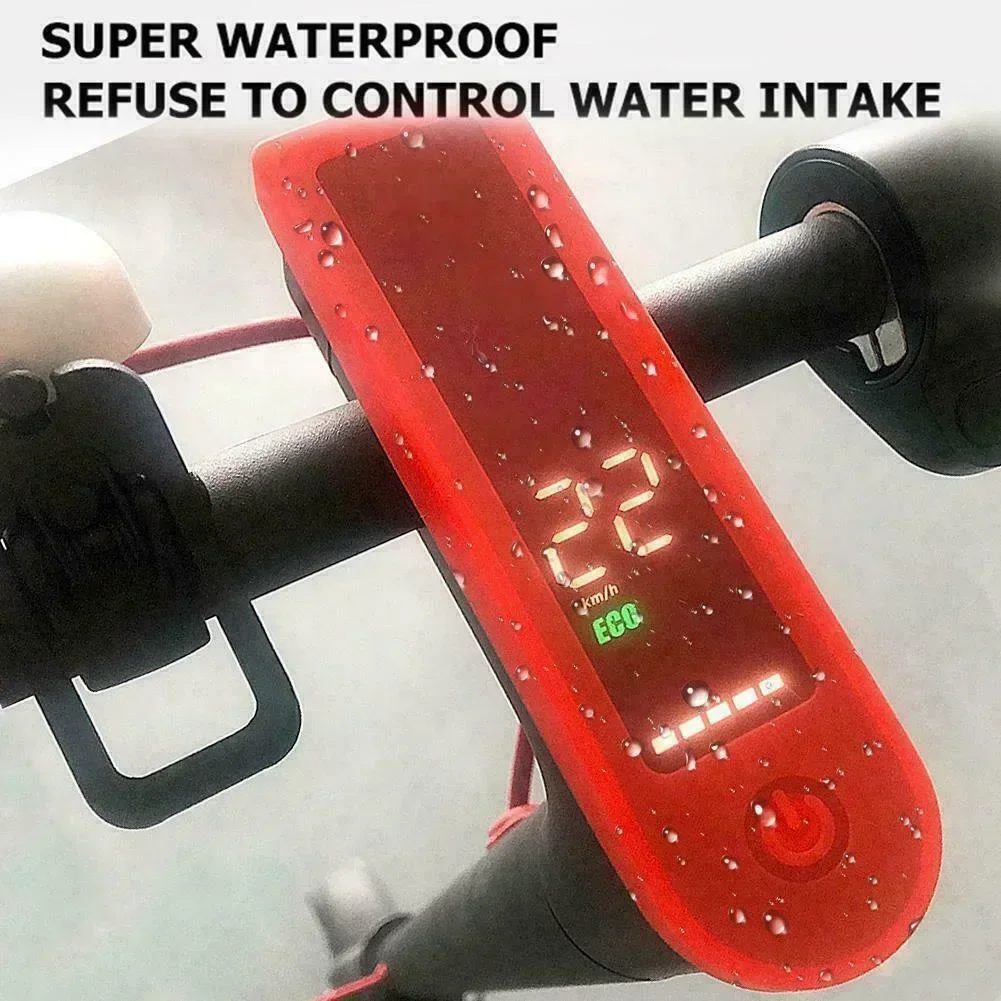 Dashboard Display Silicone Case Waterproof Panel Cover For Ninebot MAX G30 G30D. Scooter Bike Parts Electric Bicycle Accessories