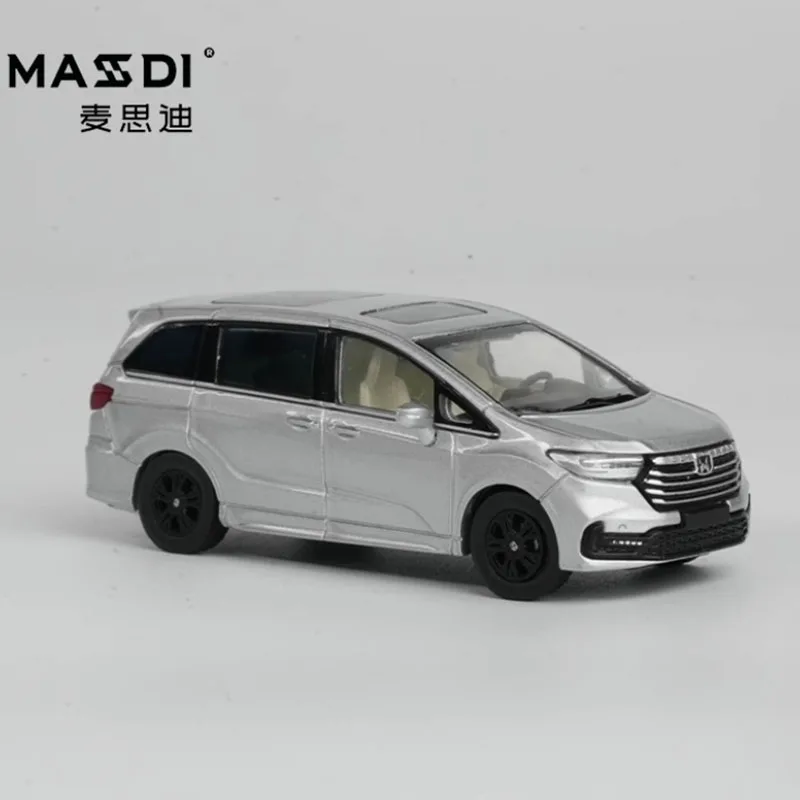 MASSDI-Modèle de voiture Honda ODYSSEY HD1001 HD1004 HD1007, alliage à l'échelle 1/64, collection de leges, cadeau souvenir décoré, loisirs et jouets