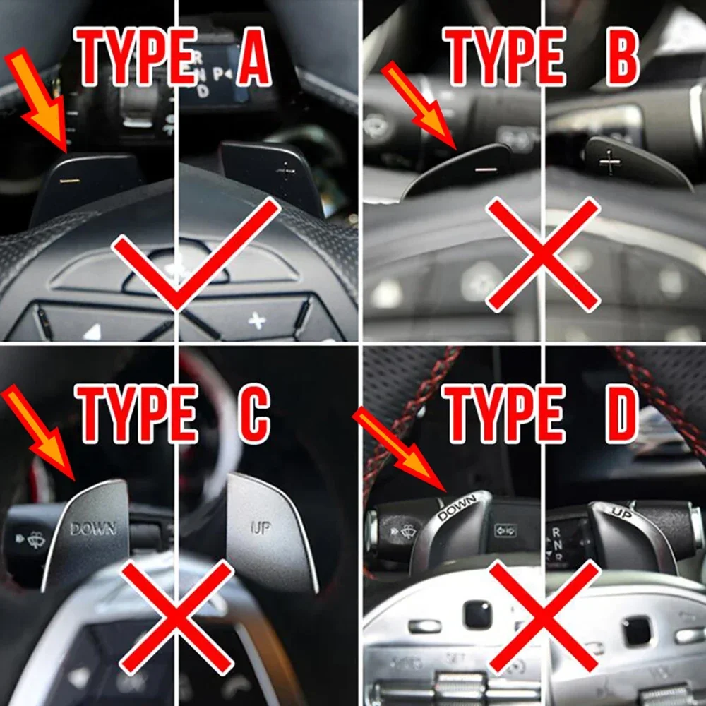 Auto Stuurwiel Paddle Shift Extension Shifters Dsg Shift Paddle Voor Benz W176 W246 W204 W212 X204 W166 X166