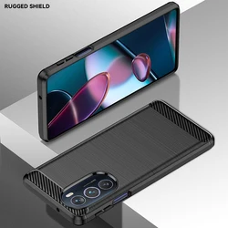 Full Cover For Motorola Edge Plus 2022 Case For Motorola Edge Plus 2022 Bumper Carbon Fiber Cover For Moto Edge Plus 2022 Case