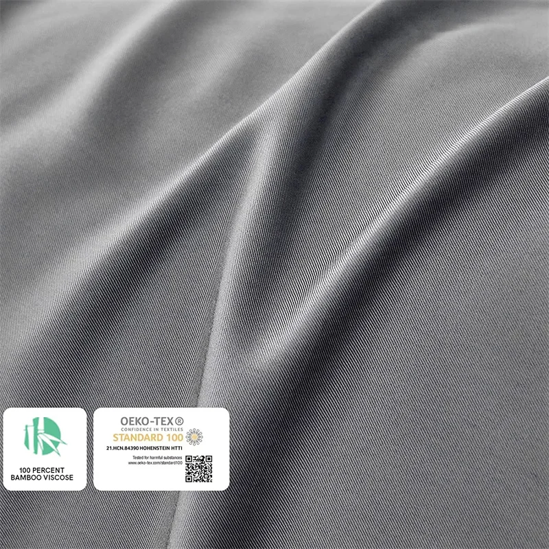 Bamboo Bed Sheet Set Double Queen King Size Bedding Set Luxury 4/6PCS 100% Organic Bamboo Fitted Sheet Flat Sheet Pillowcase