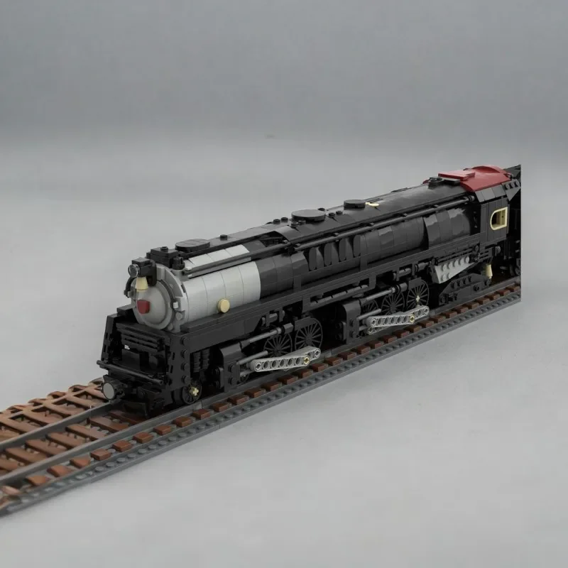 1520PCS MOC PRR Q2 Class Duplex Steam Locomotive Educational DIY Train Buildings Blocks Creative Construction Toy Holiday Gift