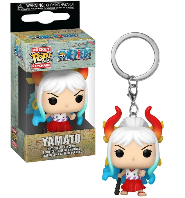 2026 New Arrival FUNKO Pocket Keychain One Piece Series Yamato Action Figure Model Collection Toys for Gifts - view 4