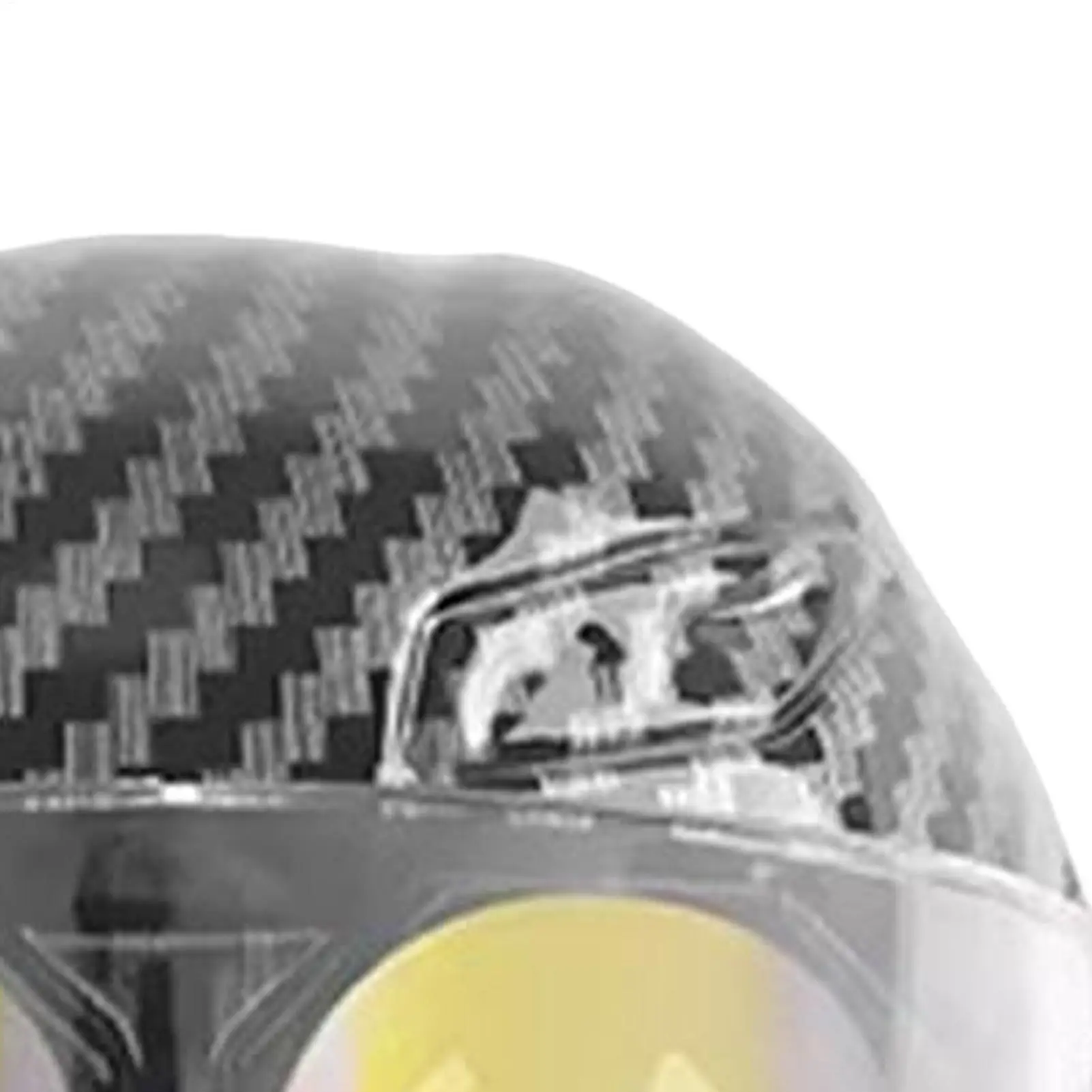 Fog Lights For Motorcycle Waterproof LED Spotlight Helmet Shape Double Color Flash Motorcycle Work Light For Road Touring