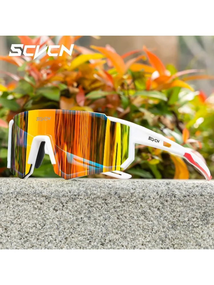 AliExpress SCVCN New Fashion Cycling Glasses Bike Baseball Sunglasses for Men UV400 Sports MTB Goggles Bicycle Women Outdoor Hiking Riding